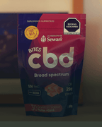 Bolsa de gomitas de CBD frutos rojos sin THC Sewari