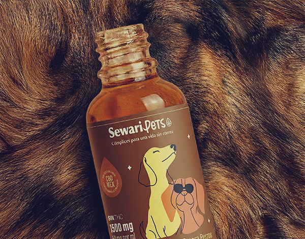 Gotas de CBD para perros Sewari sabor tocino