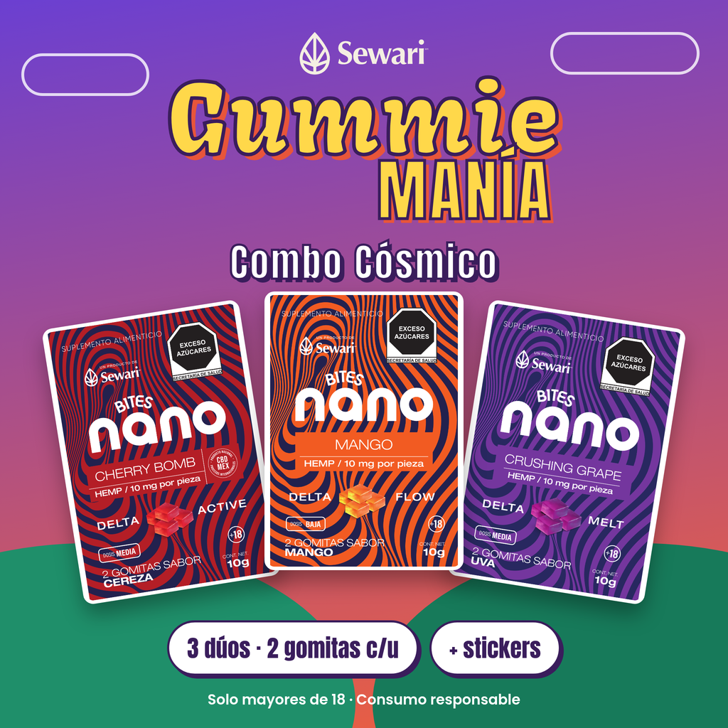 Gummie Manía Combo Cósmico de Sewari
