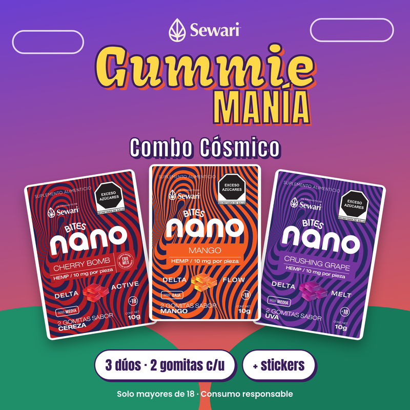 Gummie Manía Combo Cósmico de Sewari