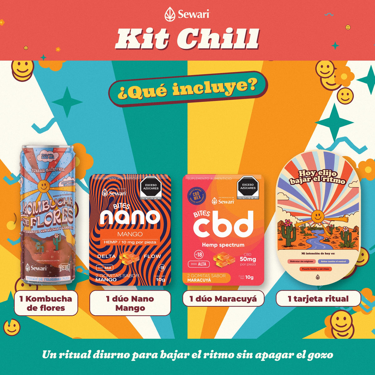 Kit Chill cotidiano - contenido