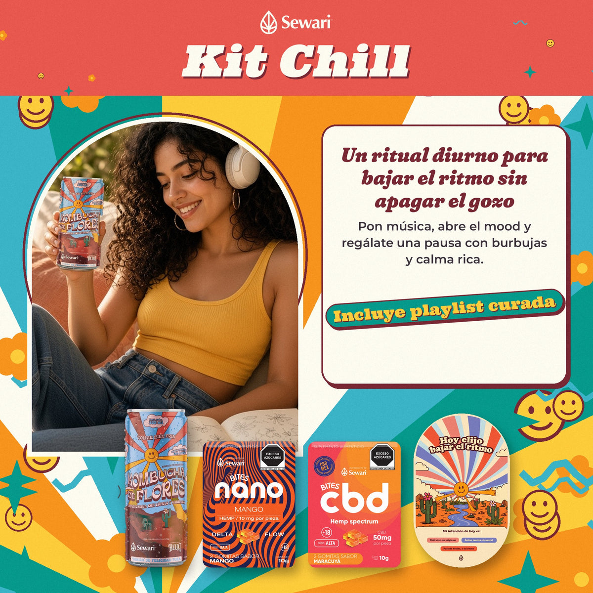Kit Chill cotidiano - experiencia