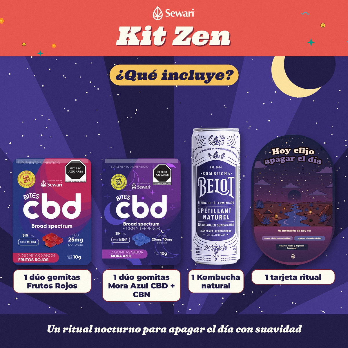 Kit Zen - contenido